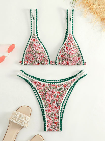 Printed Bikini Set