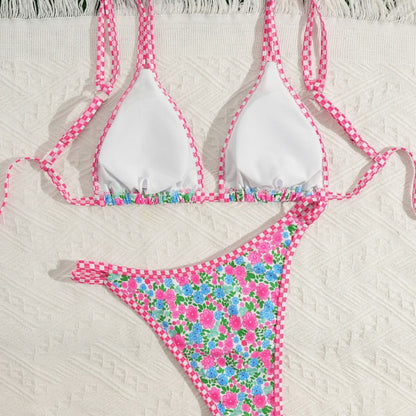 Printed Bikini Swimsuit